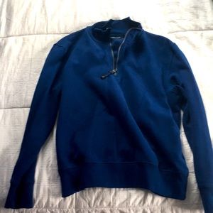 Navy blue Nautica long sleeve pullover. Medium like new.